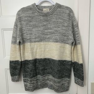 Universal Thread - Wide Striped Color Block
Oversized Sweater
